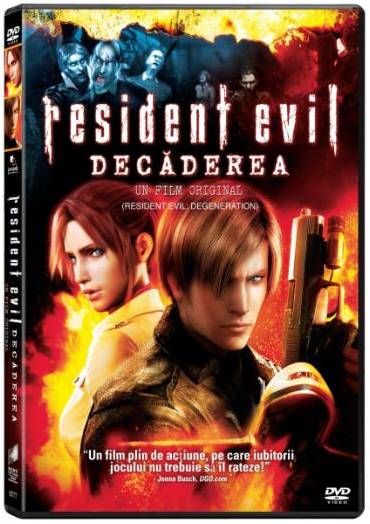 "Resident Evil: Decaderea", pe DVD si Blu-ray