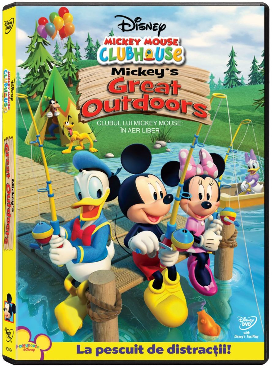 Cu Mickey Mouse la joaca, “In aer liber”, pe DVD