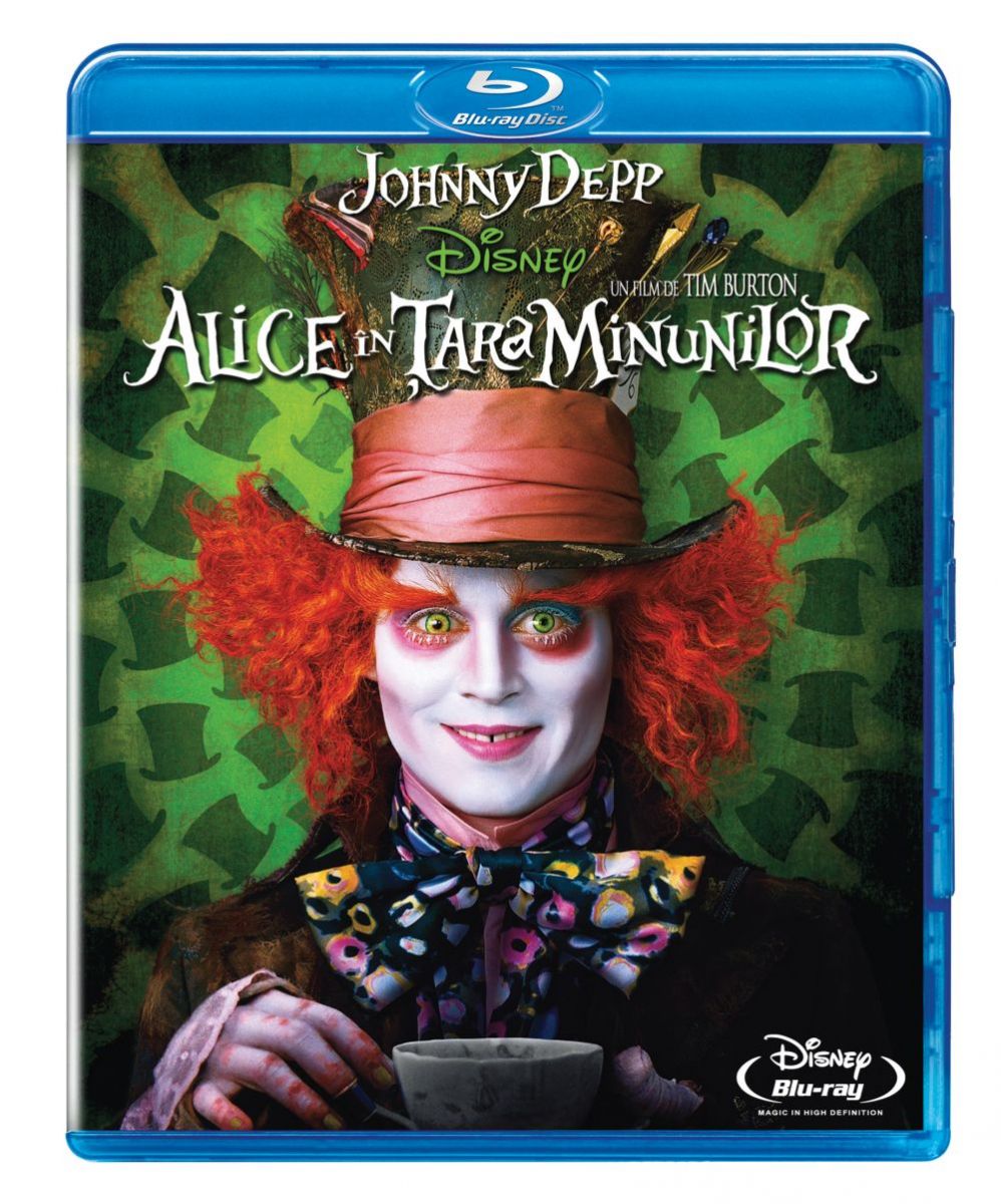 „Alice in Tara Minunilor”, pe Blu-ray si DVD